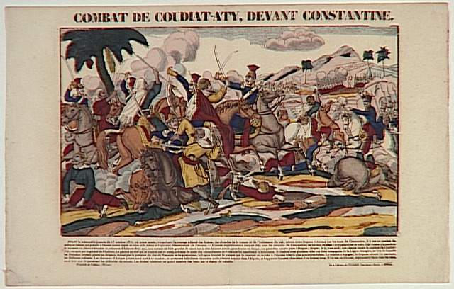COMBAT DE COUDIAT-ATY, DEVANT CONSTANTINE. (titre inscrit)_0