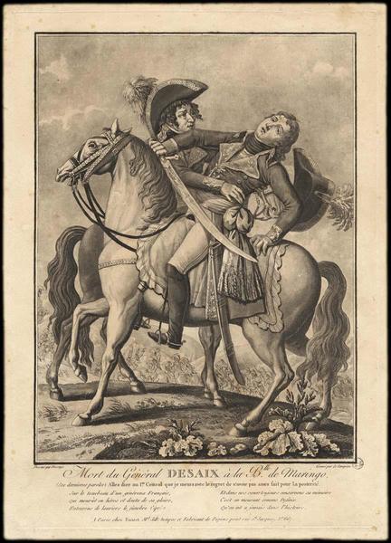 Mort du Général DESAIX A LA Blle de Maringo. (titre inscrit)_0