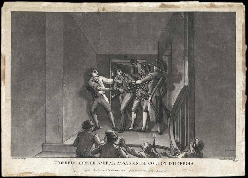 GEOFFROY ARRETE AMIRAL.ASSASSIN DE COLLOT D'HERBOIS. (titre inscrit)_0