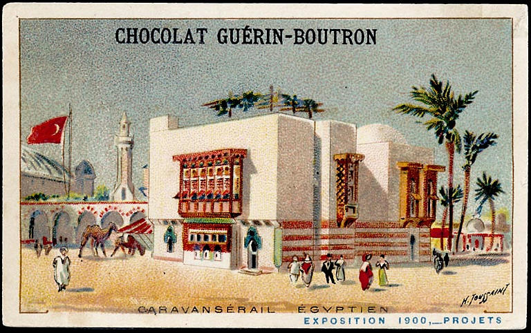 CARAVANSERAIL EGYPTIEN / EXPOSITION Universelle 1900, PROJETS (titre inscrit), Henri Toussaint, 1900