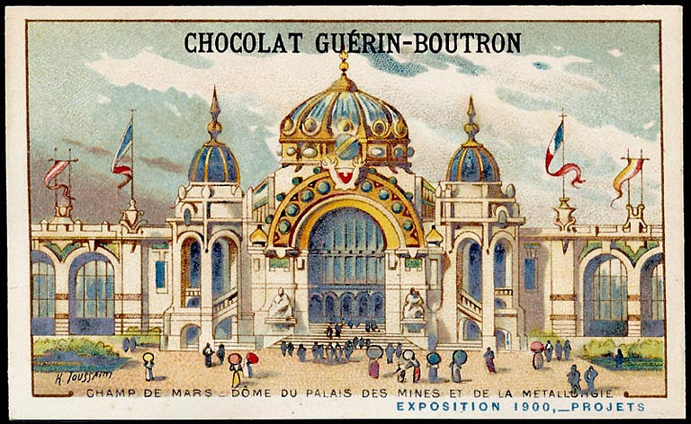 CHAMP DE MARS-DOME DU PALAIS DES MINES ET DE LA METALLURGIE / EXPOSITION Universelle 1900, -PROJETS (titre inscrit)_0