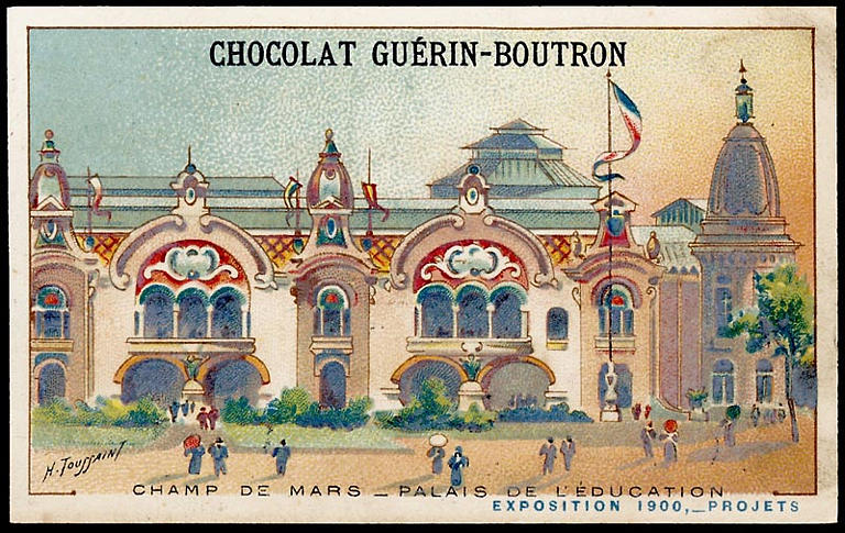 CHAMP DE MARS-PALAIS DE L'EDUCATION / EXPOSITION Universelle 1900, -PROJETS (titre inscrit)_0