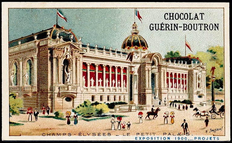 CHAMPS-ELYSEES-LE PETIT PALAIS. / EXPOSITION Universelle 1900, -PROJETS (titre inscrit), Henri Toussaint, 1900