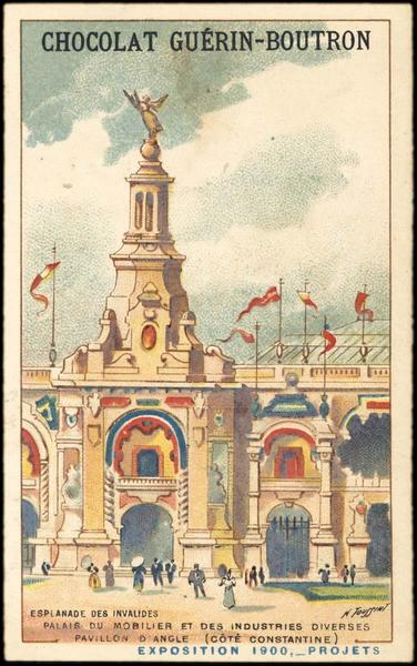 ESPLANADE DES INVALIDES / PALAIS DU MOBILIER... / EXPOSITION Universelle 1900, -PROJETS (titre inscrit)_0