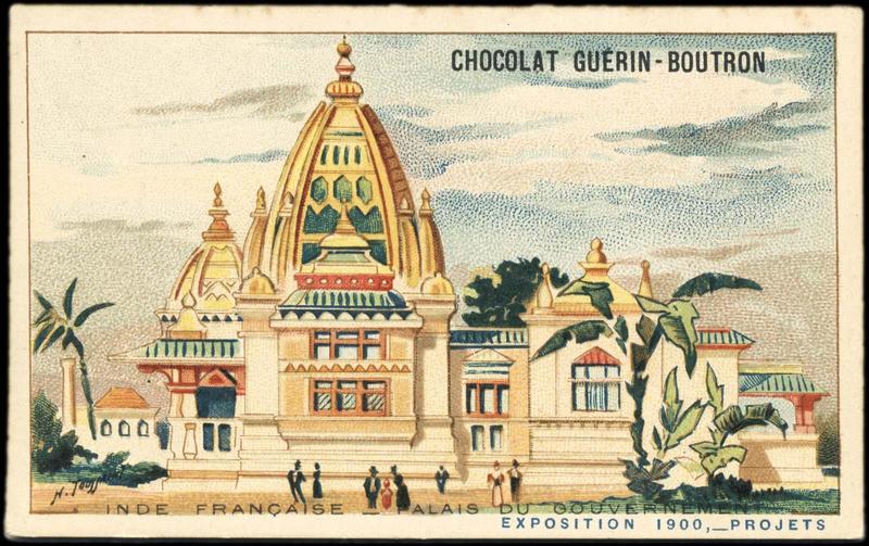 INDE FRANCAISE - PALAIS DU GOUVERNEMENT / EXPOSITION Universelle 1900, -PROJETS (titre inscrit), Henri Toussaint, 1900