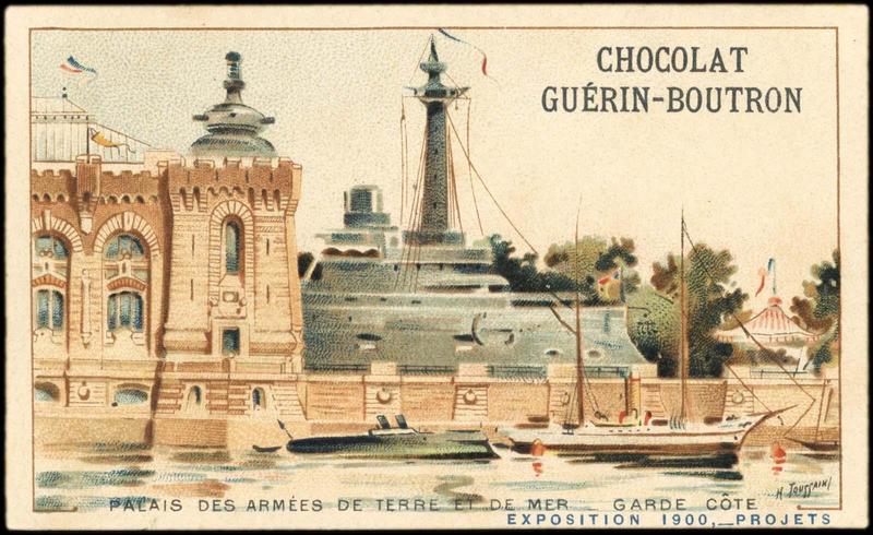 PALAIS DES ARMEES... GARDE COTE / EXPOSITION Universelle 1900, -PROJETS (titre inscrit), Henri Toussaint, 1900