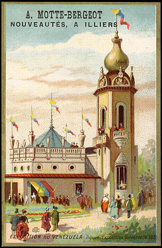 EXPOSITION DU VENEZUELA. (déposé) Exposition Universelle 1889. (titre inscrit)_0