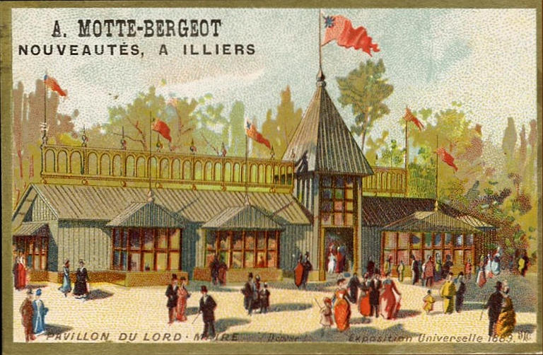 PAVILLON DU LORD . MAIRE (déposé) Exposition Universelle 1889. (titre inscrit)_0