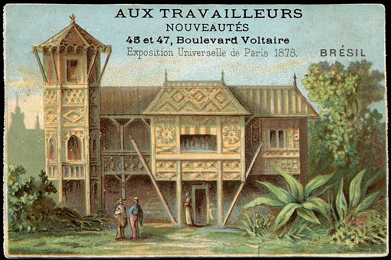 Exposition Universelle de Paris 1878. BRESIL (titre inscrit)_0