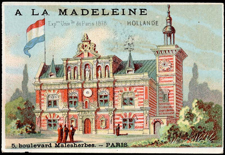 Exposition Universelle de Paris 1878 HOLLANDE (titre inscrit)_0