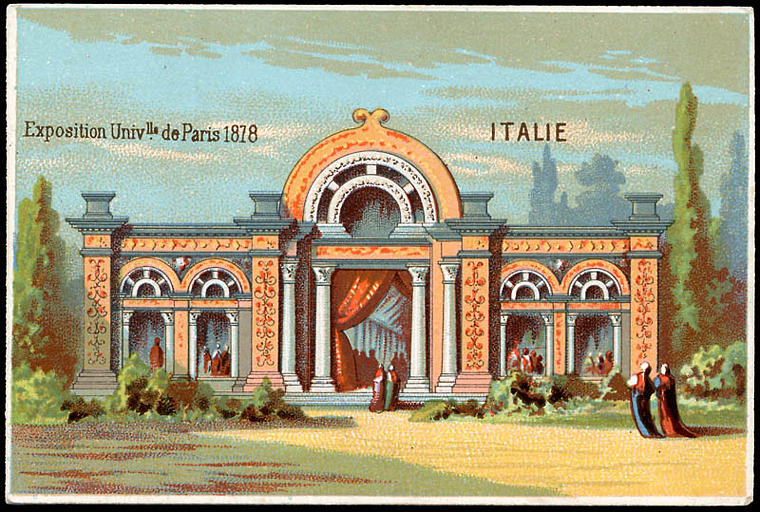 Exposition Universelle de Paris 1878 ITALIE (titre inscrit)_0