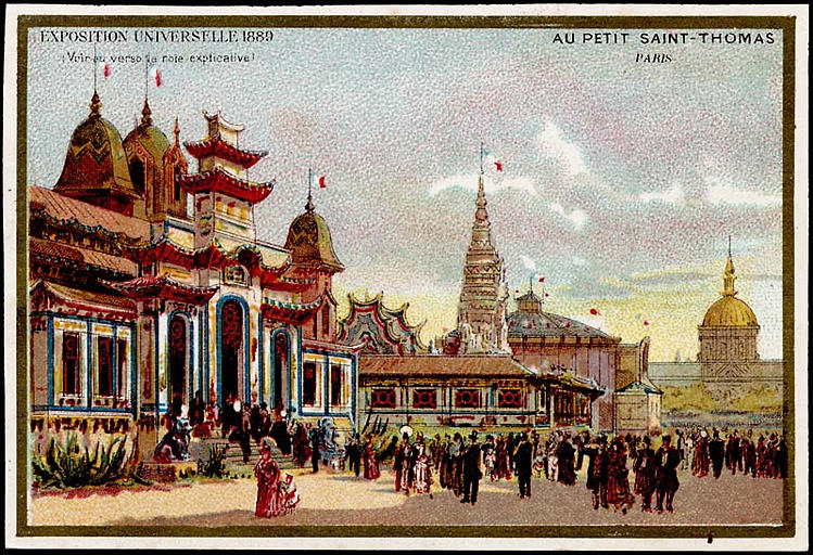 EXPOSITION UNIVERSELLE 1889 / Colonies Françaises (Esplanade des Invalides) (titre inscrit)_0