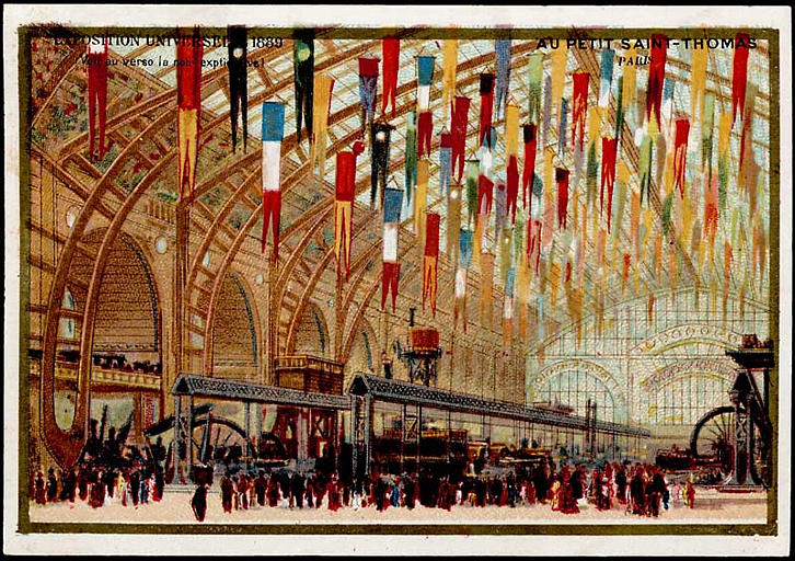 EXPOSITION UNIVERSELLE 1889 / Galerie des Machines (titre inscrit)_0