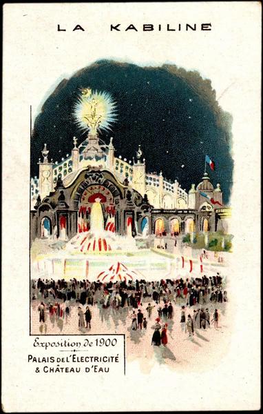Exposition Universelle de 1900 / PALAIS DE L'ELECTRICITE & CHATEAU D'EAU (titre inscrit)_0