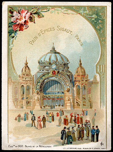 Exposition Universelle de 1900. PALAIS DE LA METALLURGIE (titre inscrit)_0