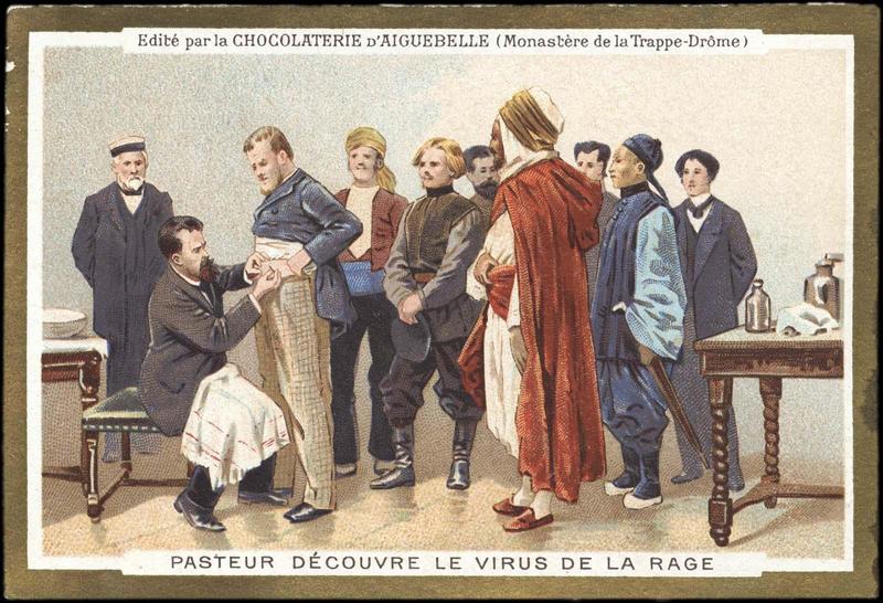 PASTEUR DECOUVRE LE VIRUS DE LA RAGE (titre inscrit)_0