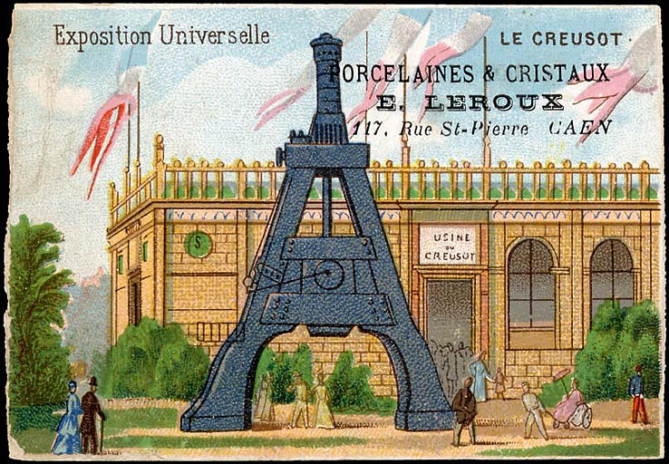 [EXPOSITION UNIVERSELLE 1889] LE CREUSOT (titre inscrit)_0