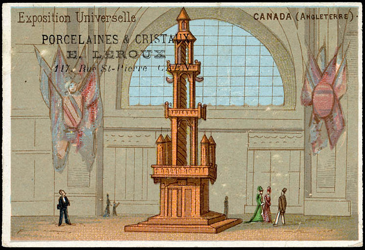 [EXPOSITION UNIVERSELLE 1889] CANADA (ANGLETERRE). (titre inscrit)_0