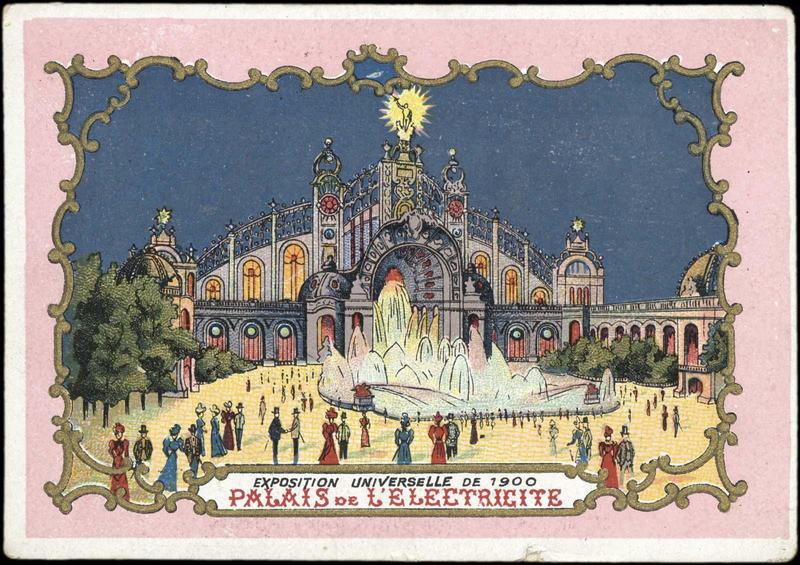 EXPOSITION UNIVERSELLE DE 1900 / PALAIS DE L'ELECTRICITE (titre inscrit)_0