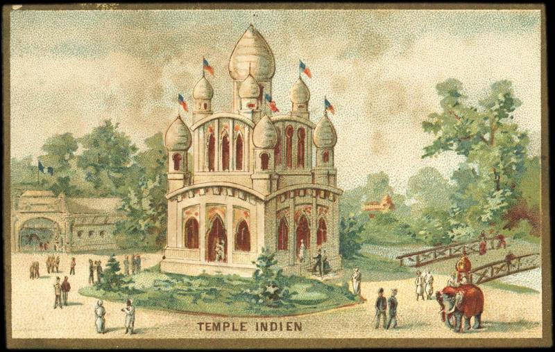 [EXPOSITION UNIVERSELLE 1889] TEMPLE INDIEN (titre inscrit)_0