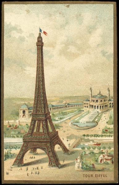 [EXPOSITION UNIVERSELLE 1889] TOUR EIFFEL (titre inscrit)_0