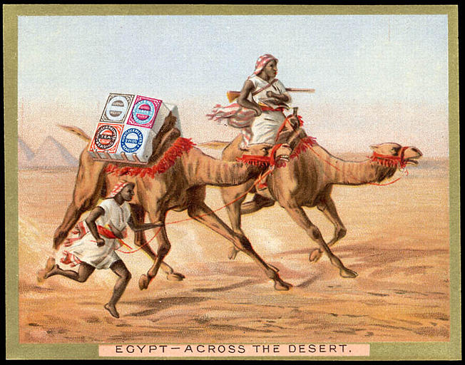 EGYPT- ACROSS THE DESERT. (titre inscrit)_0
