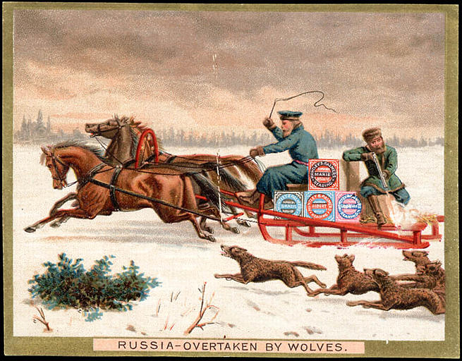 RUSSIA - OVERTAKEN BY WOLVES. (titre inscrit)_0