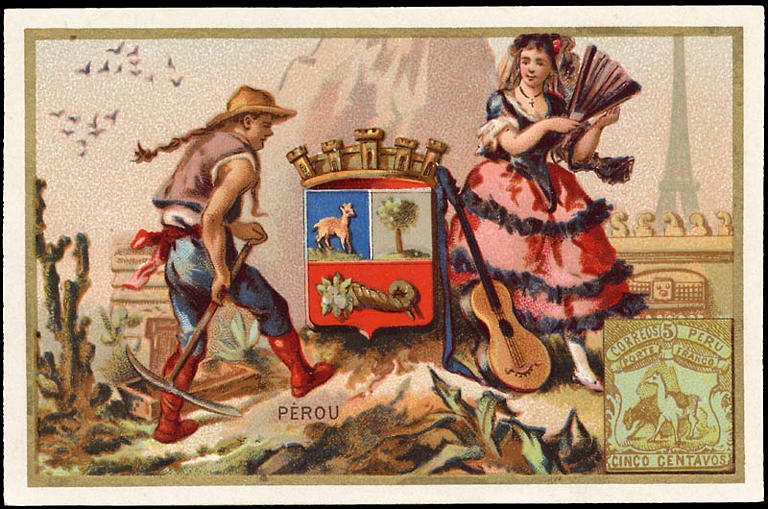 [EXPOSITION UNIVERSELLE 1889] PEROU (titre inscrit)_0