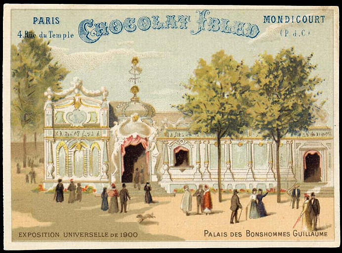 EXPOSITION UNIVERSELLE DE 1900 / PALAIS DES BONSHOMMES GUILLAUMES (titre inscrit)_0