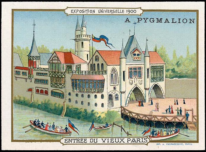 EXPOSITION UNIVERSELLE 1900 / ENTREE DU VIEUX PARIS (titre inscrit)_0
