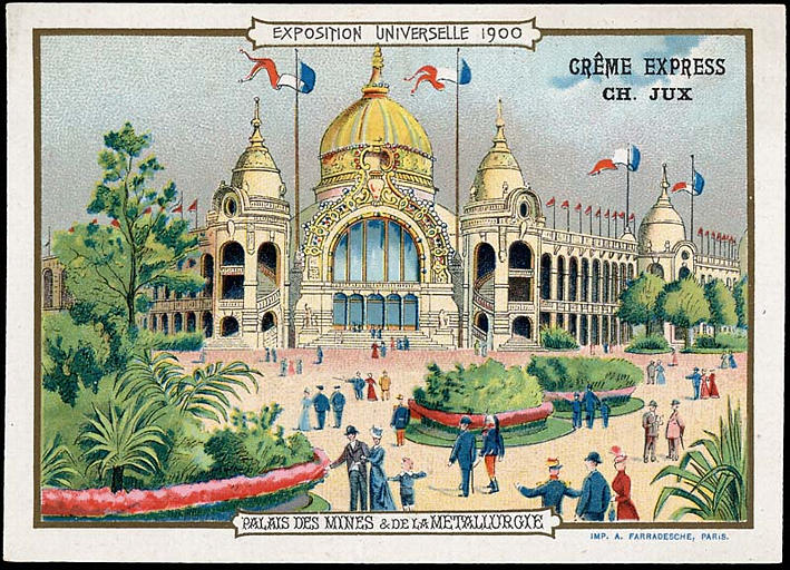 EXPOSITION UNIVERSELLE 1900 / PALAIS DES MINES & DE LA METALLURGIE (titre inscrit)_0