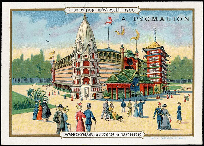 EXPOSITION UNIVERSELLE 1900 / PANORAMA DU TOUR DU MONDE (titre inscrit)_0