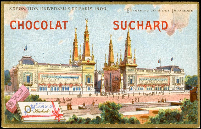 EXPOSITION UNIVERSELLE / DE PARIS 1900. / ENTREE DU COTE DES INVALIDES (titre inscrit)_0