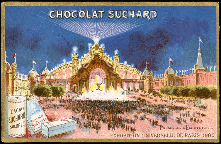 PALAIS DE L'ELECTRICITE / EXPOSITION UNIVERSELLE / DE PARIS 1900. (titre inscrit)_0