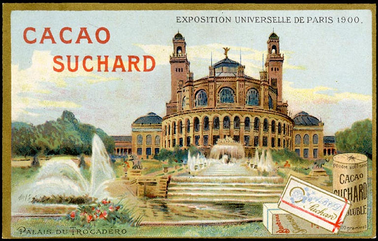 EXPOSITION UNIVERSELLE / DE PARIS 1900. / PALAIS DU TROCADERO (titre inscrit)_0