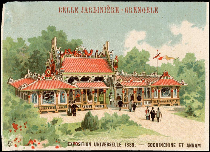[EXPO UNIV 1889] EXPOSITION UNIVERSELLE 1889. - COCHINCHINE ET ANNAM (titre factice)_0