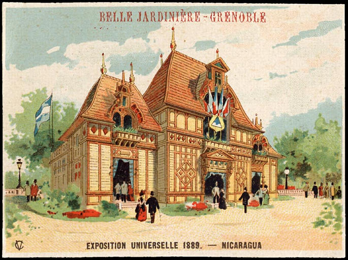 [EXPO UNIV 1889] EXPOSITION UNIVERSELLE 1889. - NICARAGUA (titre factice)_0
