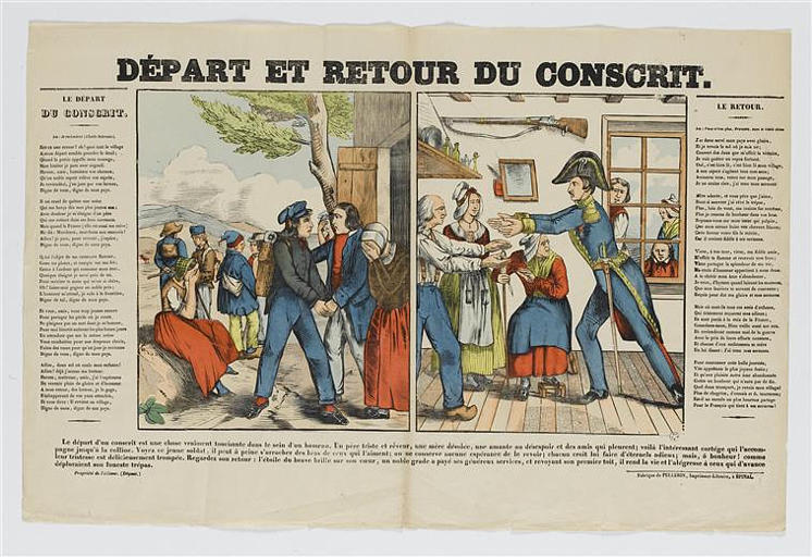 DEPART ET RETOUR DU CONSCRIT (titre inscrit)_0