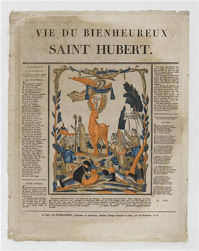 LA VIE DU BIENHEUREUX / SAINT HUBERT (titre inscrit)_0