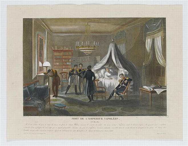 MORT DE L'EMPEREUR NAPOLEON (titre inscrit)_0