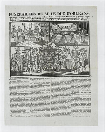 FUNERAILLES DE Mgr LE DUC D'ORLEANS (titre inscrit)_0