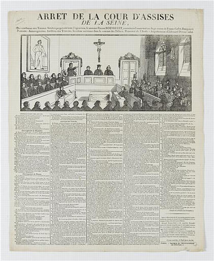 ARRET DE LA COUR D'ASSISES DE LA SEINE (titre inscrit)_0
