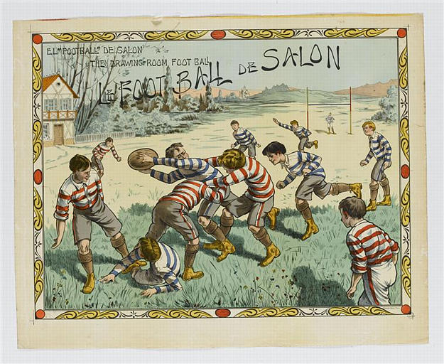 'FOOTBALL' DE SALON / THE DRAWING-ROOM FOOTBALL / LE FOOTBALL DE SALON (titre inscrit)_0