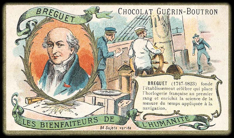 LES BIENFAITEURS DE L'HUMANITÉ ; BREGUET (titre inscrit)_0