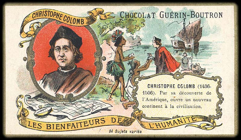 LES BIENFAITEURS DE L'HUMANITÉ ; CHRISTOPHE COLOMB (titre inscrit)_0