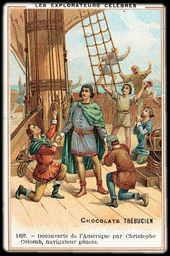 1492. - Découverte de l'Amérique par Christophe / Colomb, navigateur gêneois (titre inscrit)_0