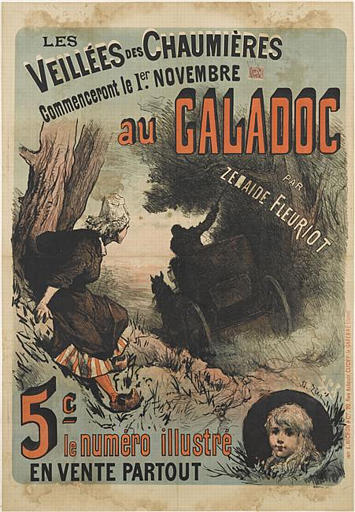 LES / VEILLÉES DES CHAUMIÈRES / Commenceront le 1er NOVEMBRE / au GALADOC (titre inscrit)_0