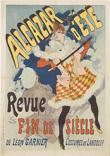 ALCAZAR D'ÉTÉ / Revue / FIN DE SIÈCLE / DE LÉON GARNIER COSTUME DE LANDOLFF (titre inscrit)_0