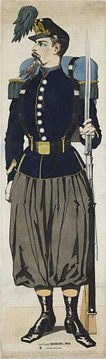 (Armée Française) CHASSEURS A PIED (titre inscrit)_0