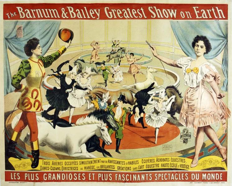 The Barnum & Bailey Greatest Show on Earth (titre inscrit, anglais)_0